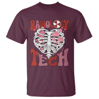 Rad Tech Nurse Valentine's Day T Shirt X-Ray Ultrasound MRI CT Mammography Vday Gift