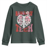 Rad Tech Nurse Valentine's Day Youth Sweatshirt X-Ray Ultrasound MRI CT Mammography Vday Gift
