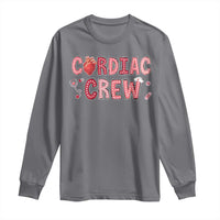 Valentine Cardiac Nurse Long Sleeve Shirt Heart Anatomy
