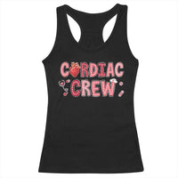 Valentine Cardiac Nurse Racerback Tank Top Heart Anatomy