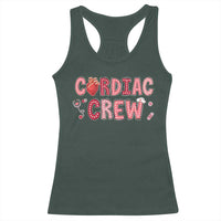 Valentine Cardiac Nurse Racerback Tank Top Heart Anatomy
