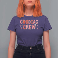Valentine Cardiac Nurse T Shirt For Women Heart Anatomy