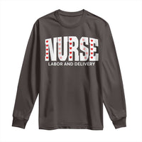 Nurse Labor and Delivery Long Sleeve Shirt L&D Maternity Nursing Baby Delivery Valentines Day Heart