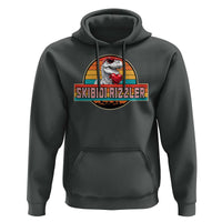 Vintage Valentines Dinosaur Hoodie Funny Dino Meme Skibidi Rizzler - Wonder Print Shop