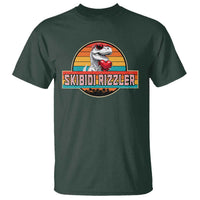 Vintage Valentines Dinosaur T Shirt Funny Dino Meme Skibidi Rizzler - Wonder Print Shop