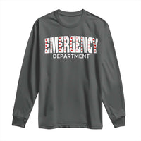 Emergency Department Long Sleeve Shirt Cute ER Nurse Gift - Wonder Print Shop