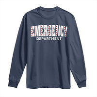Emergency Department Long Sleeve Shirt Cute ER Nurse Gift - Wonder Print Shop