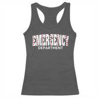 Emergency Department Racerback Tank Top Cute ER Nurse Gift - Wonder Print Shop