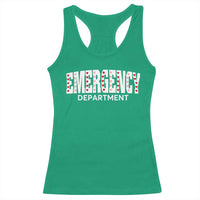 Emergency Department Racerback Tank Top Cute ER Nurse Gift - Wonder Print Shop