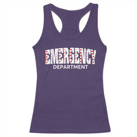 Emergency Department Racerback Tank Top Cute ER Nurse Gift - Wonder Print Shop