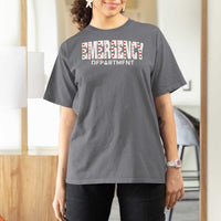 Emergency Department T Shirt For Women Cute ER Nurse Gift - Wonder Print Shop