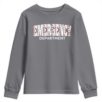 Emergency Department Youth Sweatshirt Cute ER Nurse Gift - Wonder Print Shop