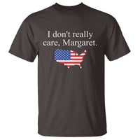 I Don't Really Care Margaret Vice President Jd Vance T Shirt USA Flag