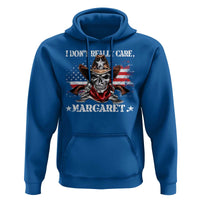 Vice President Jd Vance Hoodie Cowboy Skull American Flag I Don't Really Care Margaret