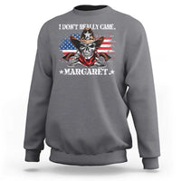 Vice President Jd Vance Sweatshirt Cowboy Skull American Flag I Don't Really Care Margaret