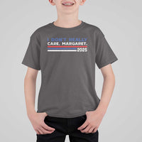 I Don't Really Care Margaret Vice President Jd Vance T Shirt For Kid