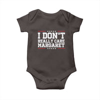 I Don't Really Care Margaret Vice President Jd Vance Baby Onesie Trending Republican