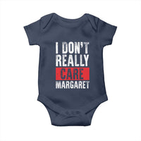 I Don't Really Care Margaret Vice President Jd Vance Meme Baby Onesie