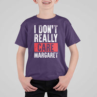 I Don't Really Care Margaret Vice President Jd Vance Meme T Shirt For Kid