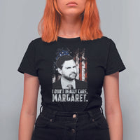 I Don't Really Care Margaret Jd Vance T Shirt For Women Vice President American Flag