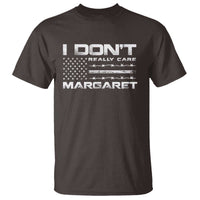 I Don't Really Care Margaret VP Jd Vance T Shirt American Flag