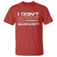 I Don't Really Care Margaret VP Jd Vance T Shirt American Flag