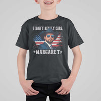 I Don't Really Care Margaret Vice President Jd Vance Cowboy T Shirt For Kid