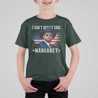 I Don't Really Care Margaret Vice President Jd Vance Cowboy T Shirt For Kid