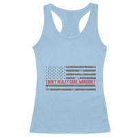 I Don't Really Care Margaret Jd Vance Meme Racerback Tank Top