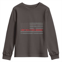 I Don't Really Care Margaret Jd Vance Meme Youth Sweatshirt