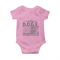 D.O.G.E. DOGE Department of Government Efficiency Baby Onesie