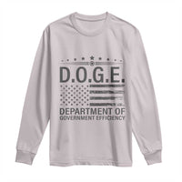 D.O.G.E. DOGE Department of Government Efficiency Long Sleeve Shirt