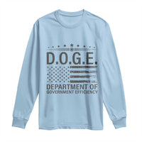 D.O.G.E. DOGE Department of Government Efficiency Long Sleeve Shirt