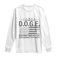 D.O.G.E. DOGE Department of Government Efficiency Long Sleeve Shirt