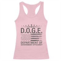 D.O.G.E. DOGE Department of Government Efficiency Racerback Tank Top