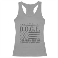 D.O.G.E. DOGE Department of Government Efficiency Racerback Tank Top