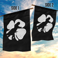 Dinosaur St Patricks Day Shamrock Garden Flag Silhouette Boys Toddler Kids