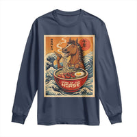 Zodiac Lunar New Year Of The Horse 2026 Long Sleeve Shirt Ramen Lovers