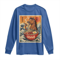 Zodiac Lunar New Year Of The Horse 2026 Long Sleeve Shirt Ramen Lovers