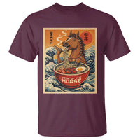 Zodiac Lunar New Year Of The Horse 2026 T Shirt Ramen Lovers