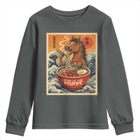 Zodiac Lunar New Year Of The Horse 2026 Youth Sweatshirt Ramen Lovers
