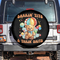 Shakin' Tits and Takin' Shits Spare Tire Cover Naughty Funny Inappropriate - Wonder Print Shop