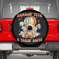 Shakin' Tits and Takin' Shits Spare Tire Cover Naughty Funny Inappropriate - Wonder Print Shop
