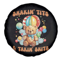 Shakin' Tits and Takin' Shits Spare Tire Cover Naughty Funny Inappropriate - Wonder Print Shop