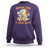 Shakin' Tits and Takin' Shits Sweatshirt Naughty Funny Inappropriate - Wonder Print Shop
