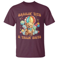 Shakin' Tits and Takin' Shits T Shirt Naughty Funny Inappropriate - Wonder Print Shop
