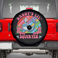 Funny Daddy's Lil Squirter Inappropriate Embarrassing Spare Tire Cover - Wonder Print Shop