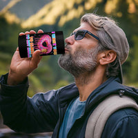 Funny Offensive Embarrassing 4 in 1 Can Cooler Tumbler I Want You to Glaze My Hole Adult Humor Donut - Wonder Print Shop