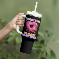 Funny Offensive Embarrassing Tumbler With Handle I Want You to Glaze My Hole Adult Humor Donut - Wonder Print Shop