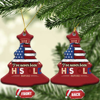 Dont Know How To Act My Age Christmas Ornament Vintage Funny Old Man Saying American Flag - Wonder Print Shop